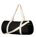 Sports Bag – Black Cylindrical
