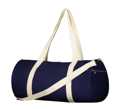 Sports Bag – Black Cylindrical
