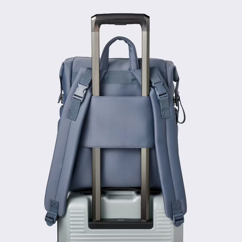 Spacious diaper backpack